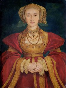 Porträt von Anna von Kleve (1515-57) 1539