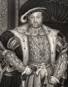 Porträt von König Heinrich VIII (1491-1547) aus 