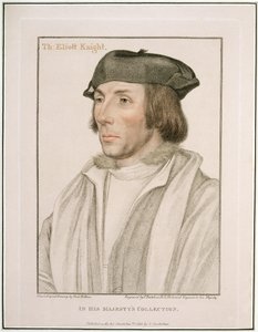 Sir Thomas Elyot (ca. 1490-1546), graviert von Francesco Bartolozzi, 1794 von Hans Holbein der Jüngere