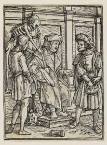 Der Richter aus dem Totentanz (Lyon), 1538