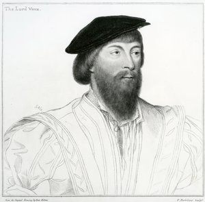 Thomas Vaux, 2. Baron Vaux von Harrowden von Hans Holbein der Jüngere