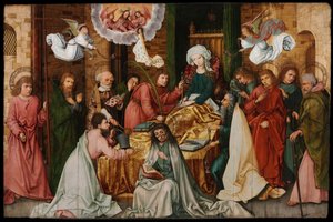 Die Entschlafung der Jungfrau von Hans Holbein the Elder
