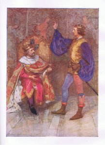 Und ich werde hunderttausend Tode sterben, bevor ich das kleinste Stück dieses Gelübdes breche (König Heinrich IV), aus Die vollständigen Werke von Shakespeare, veröffentlicht von George Harrap & Co Ltd, 1920er Jahre