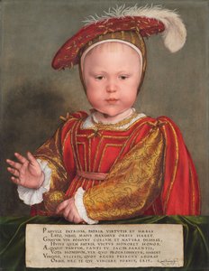 Edward VI. als Kind, wahrscheinlich 1538 von Hans Holbein der Jüngere
