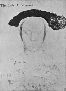 Mary, Herzogin von Richmond und Somerset, um 1532-1533 von Hans Holbein der Jüngere