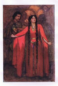 O! niemals soll die Sonne diesen Morgen sehen (MacBeth), aus Die vollständigen Werke von Shakespeare, veröffentlicht von George Harrap & Co Ltd, 1920er Jahre