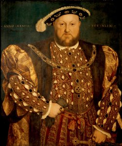 Porträt von Heinrich VIII. im Alter von 49 Jahren von Hans Holbein the Younger