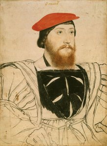 Porträt von James Butler, 9. Earl of Ormond, ca. 1537 von Hans Holbein der Jüngere