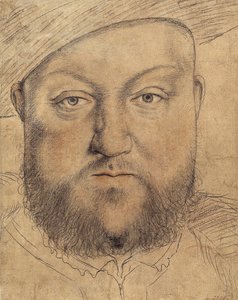 Porträt von König Heinrich VIII. von England, um 1540 von Hans Holbein der Jüngere