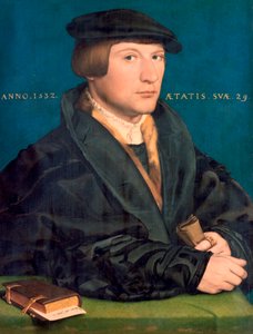 Porträt eines Mitglieds der Familie Wedigh von Hans Holbein der Jüngere