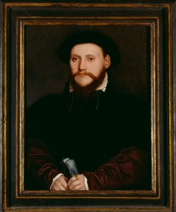 Porträt eines unbekannten Mannes von Hans Holbein der Jüngere