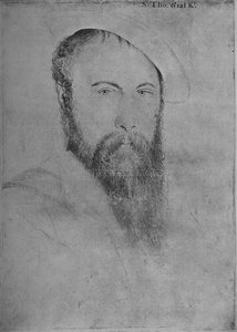 Sir Thomas Wyatt Kopie, ca. 1535-1553 1945 von Hans Holbein der Jüngere