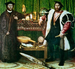 Die Gesandten, 1533 von Hans Holbein der Jüngere