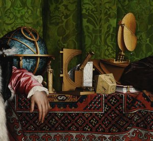 Die Botschafter (Detail), 1533
