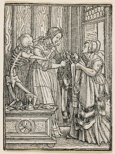 Die Gräfin aus Totentanz (Lyon), 1538