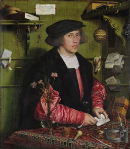 Der Kaufmann Georg Gisze von Hans Holbein the Younger