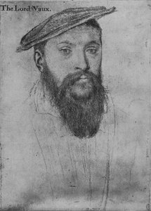 Thomas, Lord Vaux, um 1536 von Hans Holbein der Jüngere