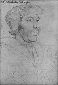 William Fitzwilliam, Earl of Southampton, 1536-1540 von Hans Holbein der Jüngere