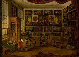 Die Kunstkammer, erste Hälfte des 17. Jahrhunderts