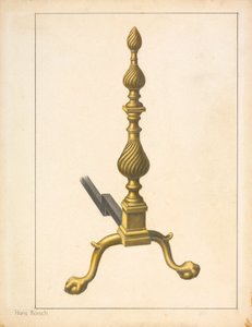 Feuerbock (einer von einem Paar)