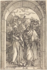 Mater Dolorosa und der Heilige Josef von Hans Leonard Schaufelein