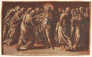 Jesus erscheint den Aposteln von Hans Leu d.Æ.