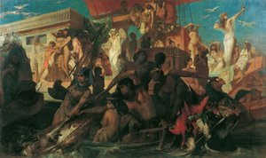Die Niljagd von Hans Makart