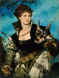 Der Falkner von Hans Makart