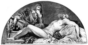 Joseph Ribera, spanischer Künstler tätig in Italien, ca. 1880-1882 von Hans Makart