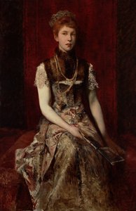 Porträt von Dora Fournier-Gabillon, ca. 1879