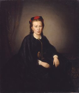 Porträt einer Frau von Hans Makart