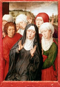 Diptychon von Granada: Die frommen Frauen und Johannes der Evangelist (15. Jahrhundert)