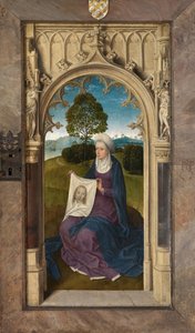 Außenansicht des Triptychons von Jan Floreins von Hans Memling