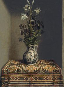 Blumen in einem Krug, ca. 1485