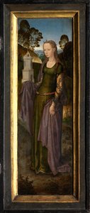 Rechter Flügel des Triptychons von Adriaan Reins von Hans Memling