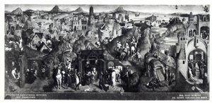 Die sieben Freuden der Jungfrau, 1480 von Hans Memling