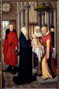 Triptychon der Anbetung der Könige (Detail)
