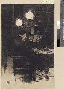 Hartmann spielt Orgel