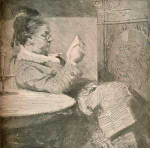 Porträt der Mutter des Künstlers, ca. 1912