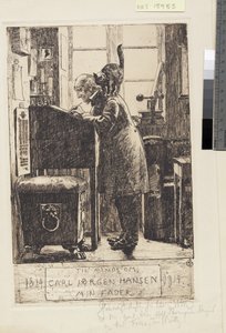 Porträt meines Vaters von Hans Nikolaj Hansen