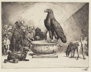Der Adler und die Hunde von Hans Nikolaj Hansen