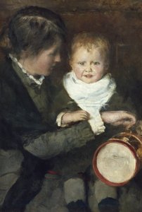 Mutter und Kind von Hans Olaf Heyerdahl