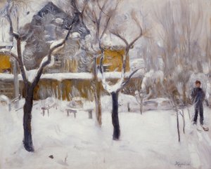 Winterlandschaft von Hans Olaf Heyerdahl