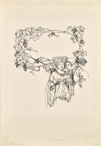 Kalenderblatt zu "Die lustigen Weiber von Windsor" von Hans Printz