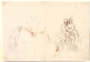 Studie verschiedener Figuren