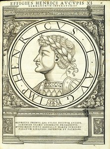 Henricus I Auceps, Illustration aus 