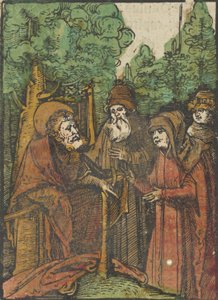 Johannes der Täufer predigt, aus Das Plenarium, 1517