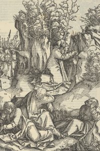 Die Agonie im Garten aus Speculum passionis domini nostri Ihesu Christi von Hans Schäufelein the Elder