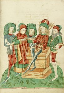 Barochias wird als König gekrönt und erhält den königlichen Ring von Hans Schilling