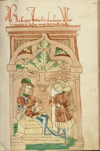 Josaphat und Barlaam im Gespräch